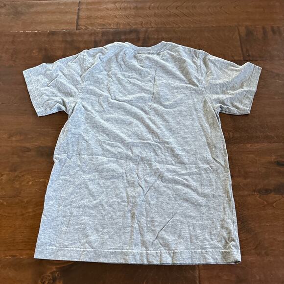 Gymboree Boys Size 10 Tee Shirt Scorpion Skulls Applique Gray Blue - Picture 4 of 4